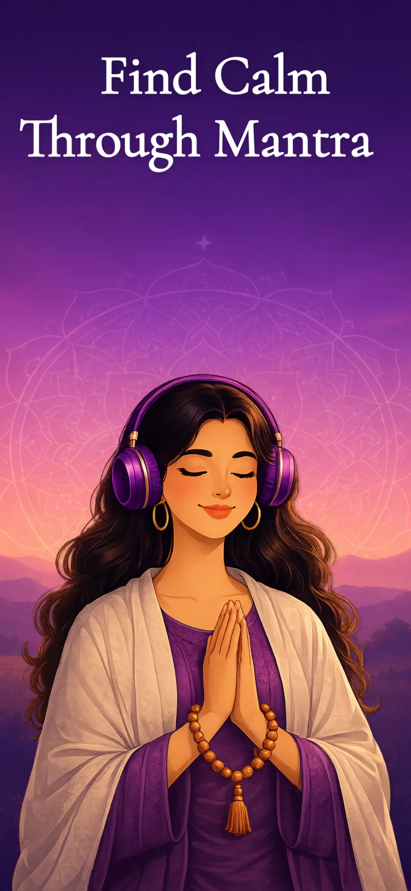 Find Calm Through Mantra artwork
